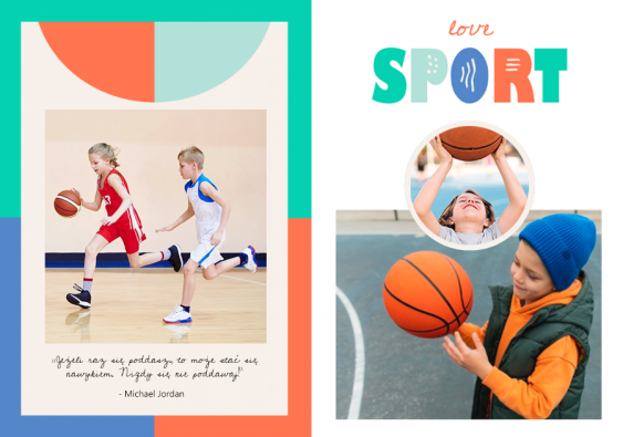 Love sport fotoksiążka, 20x30 cm