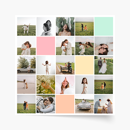 Plakat, Insta Pastelove, 40x40