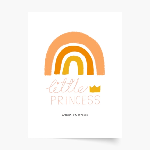 Plakat, Little Princess - lastryko, 30x40