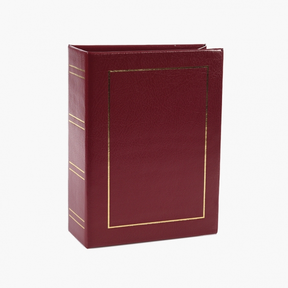 Album na zdjęcia czarne strony BURGUNDY 100 zdjęć, 10x15 cm